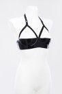 Лиф с открытой грудью из латекса Latex Open Breast Bra photo 2