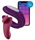 Набор Satisfyer Partner Box 1 (вибратор для пар Double Joy + вибратор в трусики Sexy Secret) photo 2