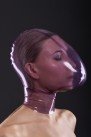Маска из латекса с маленьким отверстием для контроля за дыханием Latex Mask With Breath Control Hole photo 1
