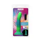 Светящийся в темноте фаллоимитатор ADDICTION Rave 8″ Glow in the Dark Dildo Blue Green, 20,3 см photo 8
