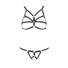 Комплект белья из стреп Armanda Set black L/XL — Passion Exclusive photo 5