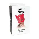 Маска Кошечки Art of Sex - Cat Mask, Красный photo 5