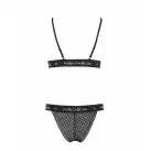 Комплект белья GLAMISS SET black XXL/XXXL - Passion Exclusive photo 3