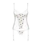 Корсет с подвязками + стринги LOVELIA CORSET white L/XL - Passion photo 5