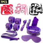 Набор для БДСМ кожаный 7 ШТ., 4 цвета photo 2