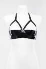 Лиф с открытой грудью из латекса Latex Open Breast Bra photo 1
