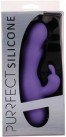 Вибратор PURRFECT SILICONE DUO VIBRATOR, фиолетовый photo 2