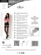 Тонкие чулки Passion ST003 nero photo 3