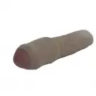 Насадка для увеличения члена CyberSkin 3 Xtra Thick Uncut Penis Extension, + 7,5 см photo 1