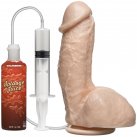 Кончающий фаллоимитатор Doc Johnson Platinum The Amazing Squirting Realistic Cock 17,3х5 см photo 2
