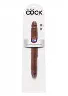Двойной фаллоимитатор King Cock 12 Slim Double Dildo, 30х3,3 см photo 3
