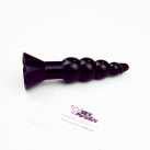 Анальная пробка ребристая 10,5смХ2,5см photo 3