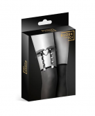 Гартер Bijoux Pour Toi - WITH HEART AND SPIKES Black photo 3