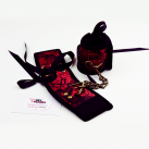 Винтажный БДСМ комплект наручники + поножи  photo 6