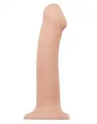 Насадка для страпона Strap-On-Me Dual Density Dildo Flesh L, диаметр 3,7см, двухслойная, гибкая photo 1