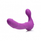 Страпон-Royal Revolver Vibrating Strapless Silicone Strap On Dildo  24.7х3.8 см. photo 4
