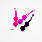 Силиконовые вагинальные шарики со смещенным центром тяжести Bolas, 7смХ3см  photo 4