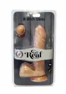 ToyJoy Get Real Dual Density Dildo8 Inch Balls реалистичный фаллоимитатор, 20,5х4,5 см photo 1