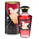 Разогревающее масло Shunga APHRODISIAC WARMING OIL - Sparkling Strawberry Wine (100 мл) photo 2