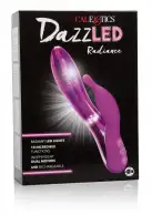 CalExotics DazzLED Radiance - вибратор кролик с LED подсветкой, 12,75х3,25 см photo 7