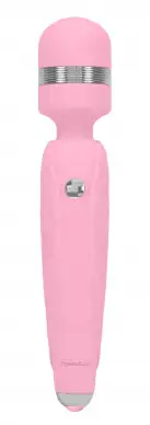 Роскошный вибромассажер PILLOW TALK - Cheeky Pink с кристаллом Сваровски photo 3