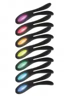 ToyJoy Lovelight Flare Bunny - вибратор для двойной стимуляции , черный photo 3