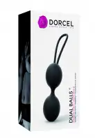 Вагинальные шарики Dorcel Dual Balls Black photo 3
