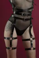 Гартеры Feral Fillings - Garter черные photo 1